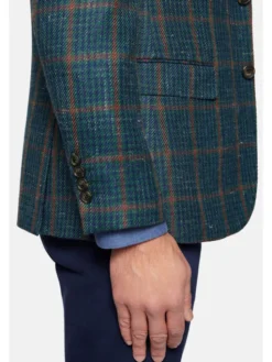Lancerto Marynarka Blakeney MA073124000002 Zielony Slim Fit