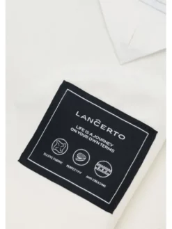 Lancerto Marynarka Bobbio MA131126000005 Biały Slim Fit