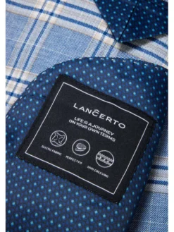 Lancerto Marynarka Britley MA131124000021 Niebieski Regular Fit