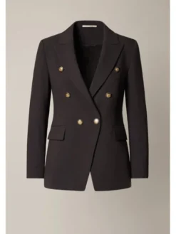 Lancerto Marynarka Canes MA073225000018 Brązowy Slim Fit