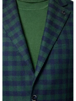 Lancerto Marynarka Canonbie MA131223000018 Zielony Slim Fit