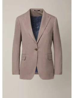 Lancerto Marynarka Cortona MA131126000040 Brązowy Regular Fit