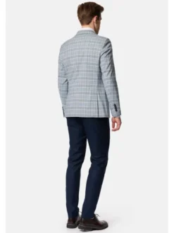 Lancerto Marynarka Elwick MA131124000022 Niebieski Regular Fit