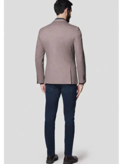 Lancerto Marynarka Forli MA131224000015 Beżowy Slim Fit