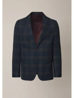 Lancerto Marynarka Greccio MA131225000020 Granatowy Slim Fit