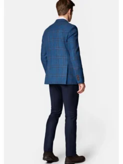 Lancerto Marynarka Imatra MA099223000001 Granatowy Slim Fit