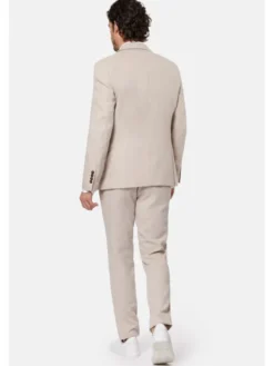 Lancerto Marynarka Lafayette MA131124000009 Beżowy Slim Fit