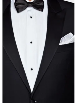 Lancerto Marynarka Lincoln Czarny Slim Fit