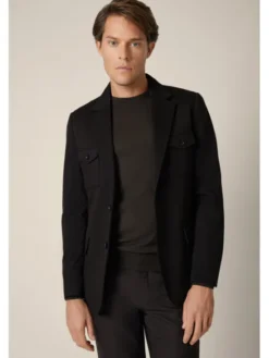 Lancerto Marynarka Lothar MA131225000024 Czarny Slim Fit