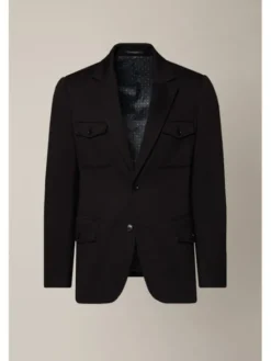 Lancerto Marynarka Lothar MA131225000024 Czarny Slim Fit