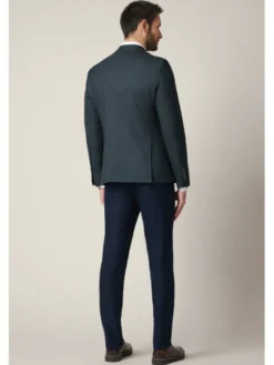 Lancerto Marynarka Lovere MA131225000003 Zielony Slim Fit