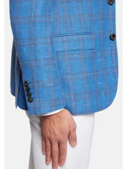 Lancerto Marynarka Lubbock MA073124000005 Niebieski Slim Fit