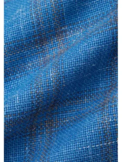 Lancerto Marynarka Lubbock MA073124000005 Niebieski Slim Fit