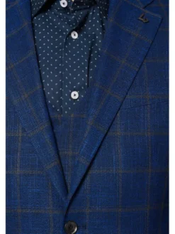 Lancerto Marynarka MA073222000001 Granatowy Slim Fit