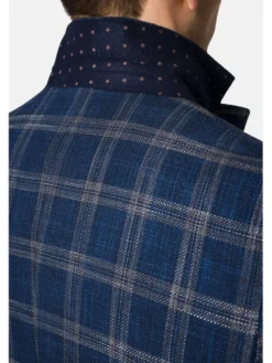 Lancerto Marynarka Nebraska MA131123000018 Granatowy Slim Fit