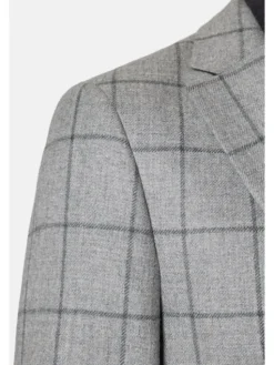 Lancerto Marynarka Odense MA099223000002 Szary Slim Fit
