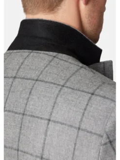Lancerto Marynarka Odense MA099223000002 Szary Slim Fit
