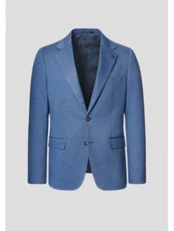 Lancerto Marynarka Orosei MA131125000011 Granatowy Slim Fit