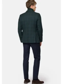 Lancerto Marynarka Rochefort MA131223000004 Zielony Slim Fit