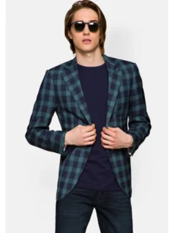 Lancerto Marynarka Saxony 2 Kolorowy Slim Fit