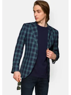 Lancerto Marynarka Saxony 2 Kolorowy Slim Fit