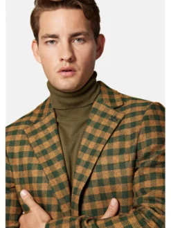 Lancerto Marynarka Stanhope MA131223000019 Kolorowy Slim Fit