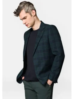 Lancerto Marynarka Tavira MA131123000001.ZIELONY Zielony Slim Fit