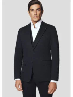 Lancerto Marynarka Terlizzi MA131224000007 Czarny Slim Fit