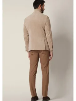 Lancerto Marynarka Venzone MA131225000004 Beżowy Slim Fit