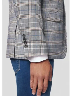 Lancerto Marynarka Viterbo MA131224000019 Szary Slim Fit