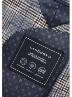 Lancerto Marynarka Viterbo MA131224000019 Szary Slim Fit