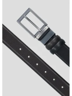 Lancerto Pasek Męski Boone PS073224000001 Czarny