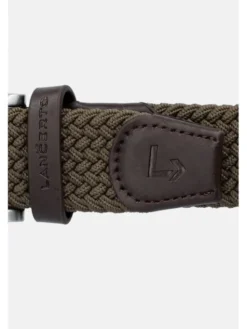 Lancerto Pasek Męski Pleat PS090124000027 Brązowy