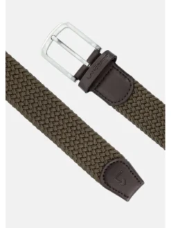 Lancerto Pasek Męski Pleat PS090124000027 Brązowy