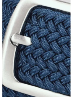 Lancerto Pasek Męski PS090125000018.GRANAT Granatowy