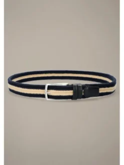 Lancerto Pasek Twain 4 PS073126000009 Granatowy