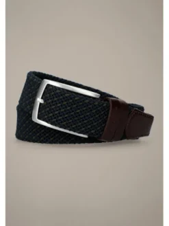 Lancerto Pasek Twain 21 PS073126000026 Granatowy