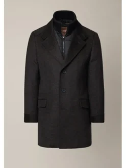 Lancerto Płaszcz Ebikon KU073225000002 Brązowy Regular Fit