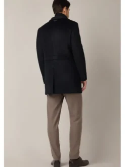 Lancerto Płaszcz Ebikon KU073225000001 Czarny Regular Fit