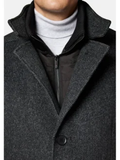 Lancerto Płaszcz zimowy Vasco PC073223000004 Szary Regular Fit
