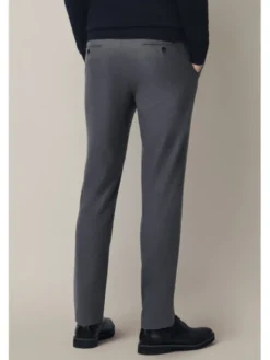 Lancerto Spodnie materiałowe Gennaro SP131225000001 Szary Slim Fit