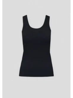 Lancerto Top Cynthia TS073225000004 Czarny Slim Fit