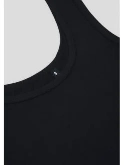 Lancerto Top Cynthia TS073225000004 Czarny Slim Fit