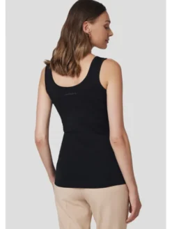 Lancerto Top Cynthia TS073225000004 Czarny Slim Fit