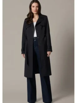 Lancerto Trencz Luminosa PC073126000006 Czarny Regular Fit