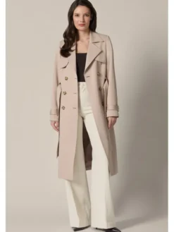 Lancerto Trencz Tullia PC073126000002 Beżowy Regular Fit