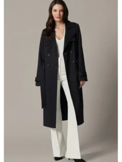 Lancerto Trencz Tullia PC073126000003 Czarny Regular Fit