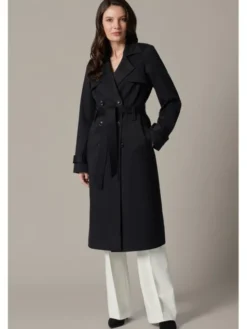 Lancerto Trencz Tullia PC073126000003 Czarny Regular Fit