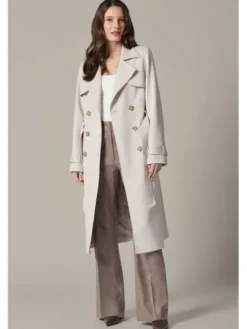 Lancerto Trencz Tullia PC073126000001 Kremowy Regular Fit