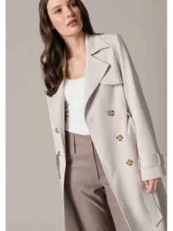 Lancerto Trencz Tullia PC073126000001 Kremowy Regular Fit